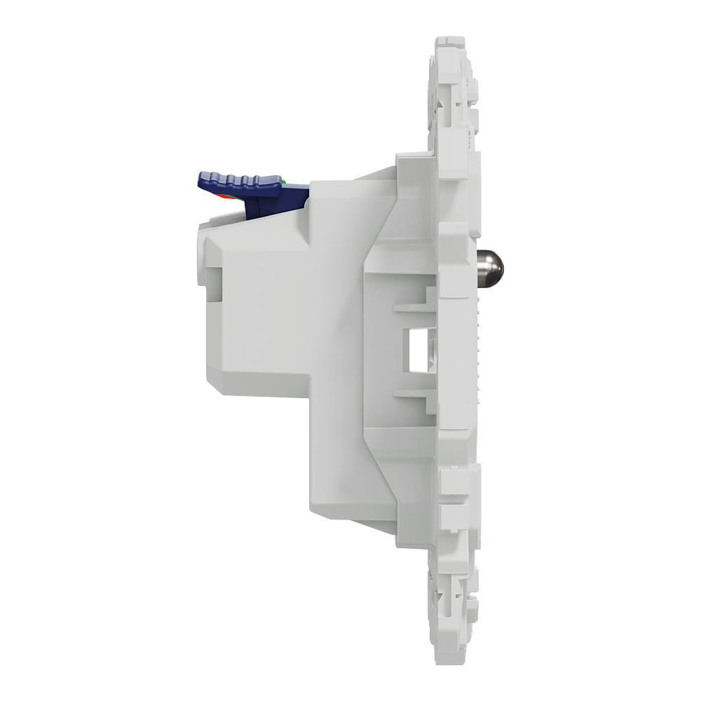 Odace prise 2P+T affleurante sans enjo